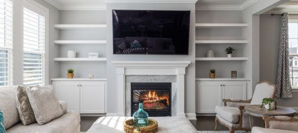 Style kominków we wnętrzach